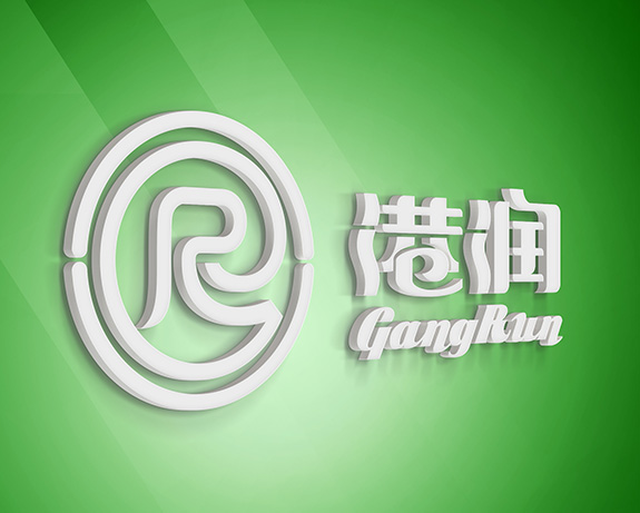 港潤水產(chǎn)標(biāo)志設(shè)計